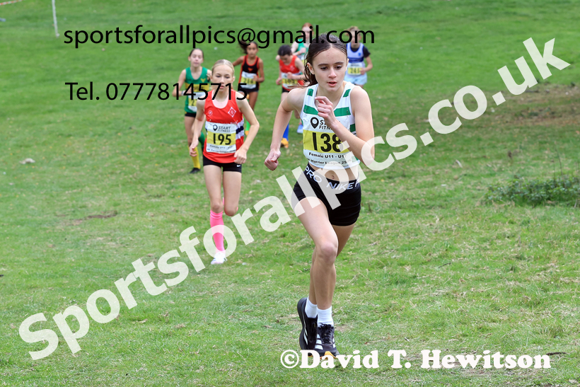 Girls Under-13s 2025 Start Fitness NEHL, Thornley Hall Farm, Peterlee, County Durham. Photo: David T. Hewitson/Sports for All Pics